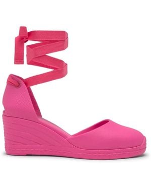 Castañer Wedges - Rosa