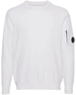 C.P. Company Round-Neck Knitwear - Blanco