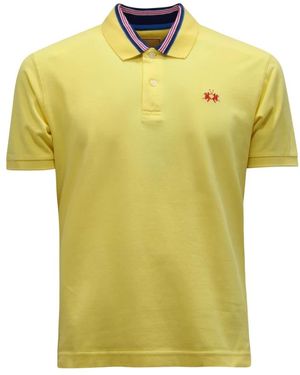 La Martina Polo Shirts - Yellow