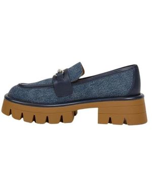 Michael Kors Loafers Footwear Flats - Blue