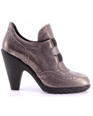 Hogan E Leder Brogues Absätze - Braun