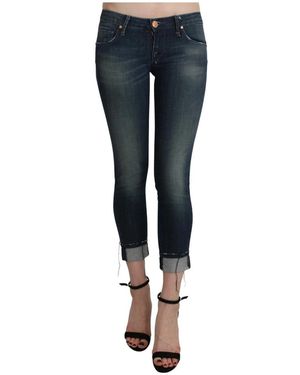 Acht Cropped Jeans - Blue