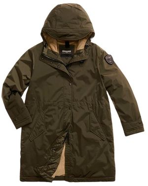 Blauer Parkas - Green