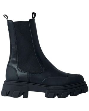 Ganni Chelsea Boots - Blu