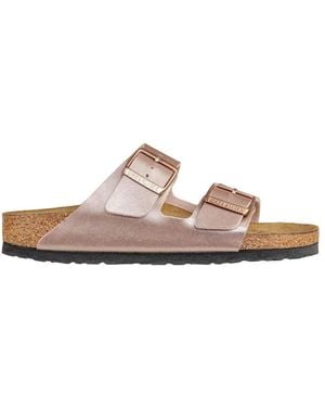 Birkenstock Schoenen ,Roze ,Arizona - Bruin