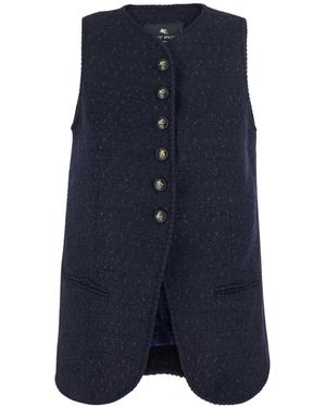 Etro Vests - Azul