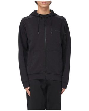Woolrich Schwarzer Fleece-Zip-Hoodie Activewear
