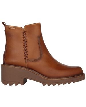 Pikolinos Heeled Boots - Bruin