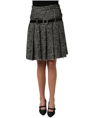 Dolce & Gabbana Short Skirts - Black
