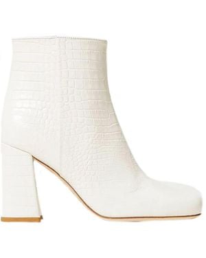 Twinset Ankle Boots - White