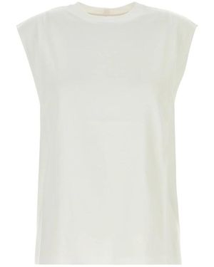 ARMARIUM Sleeveless Tops - White