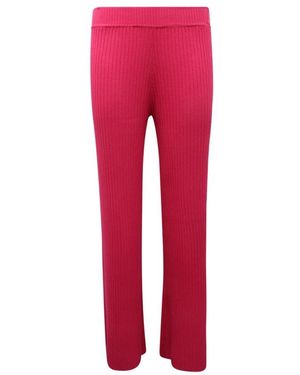 hinnominate Broeken ,Roze ,Geribbelde Broek - Rood