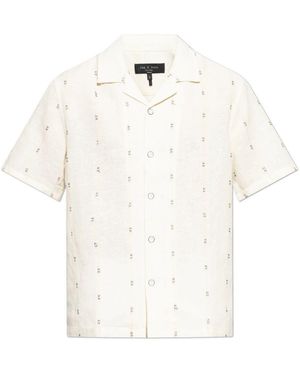 Rag & Bone Hemd Avery - Weiß