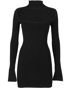 Ssheena Knitted Dresses - Negro