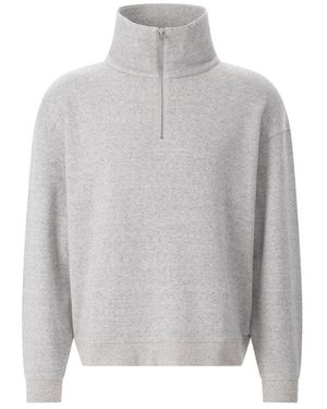 FRAME Zip-Throughs - Grey