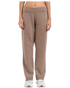Entire studios Straight Trousers - Natural