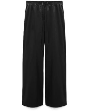 Dorothee Schumacher Straight Trousers - Black
