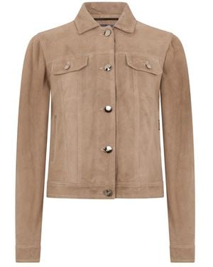 Moorer Leather Jackets - Natural