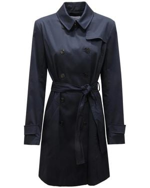 Marella Trench Coats - Blue