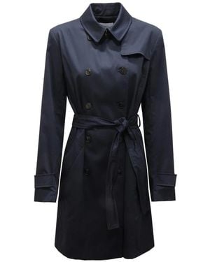 Marella Trench Coats - Blue