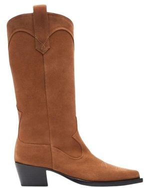 SCAROSSO Cowboy Boots - Marrón