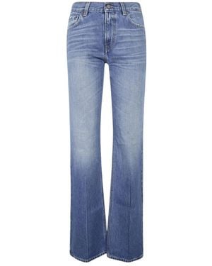 Haikure Flared Jeans - Bleu