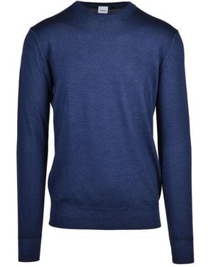 Aspesi Round-Neck Knitwear - Bleu