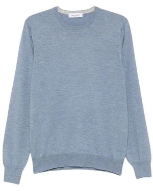 Gran Sasso Round-Neck Knitwear - Blue