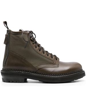Buttero Lace-Up Boots - Marrone