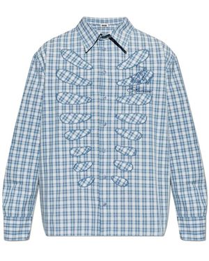 AVAVAV Cut-Out Shirt - Blau