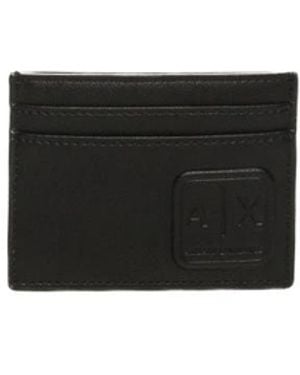 ARMANI EXCHANGE Wallets & Cardholders - Nero