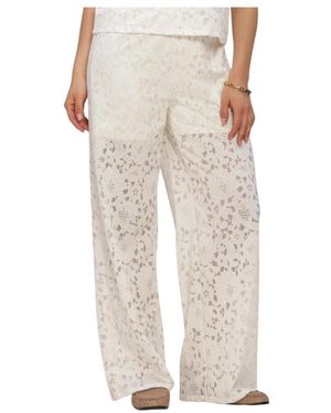 Object Objbianca Mw Wide Pant - Grau
