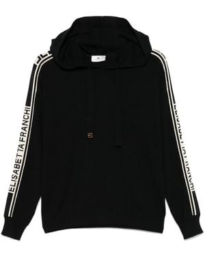 Elisabetta Franchi Hoodies - Black