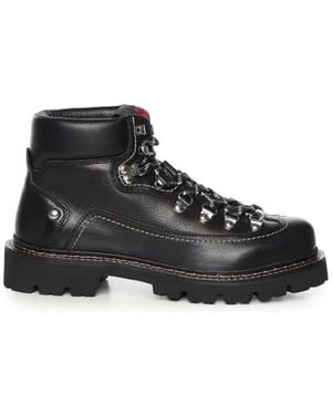 DSquared² Lace-Up Boots - Nero