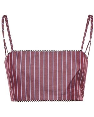 ANDAMANE Sleeveless Tops - Purple