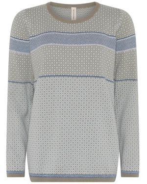 Skovhuus Round-Neck Knitwear - Grigio