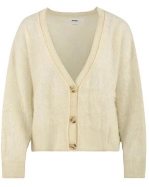 Not Shy Truien & Vesten ,Kasjmier Cardigan Lee - Wit