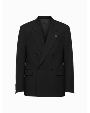 Lardini Jassen ,Zwart ,Double-Breasted Blazer