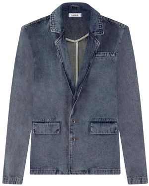 flâneur Denim Jackets - Blauw