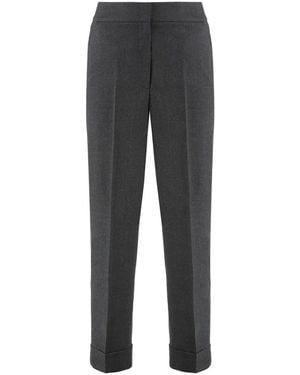 Peserico Slim-Fit Pants - Gray
