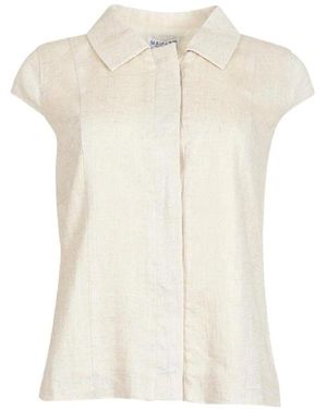 Maicazz Overhemden ,Veelzijdige Nathan Blouse Voor Vrouwen - Wit