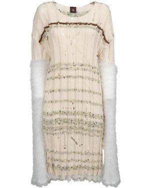 VITELLI Short Dresses - Neutro