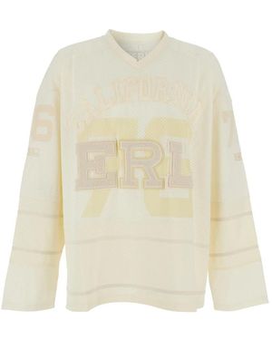 ERL Long Sleeve Tops - Bianco