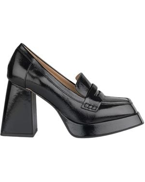 Alma En Pena. Court Shoes - Black