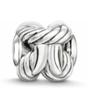 Thomas Sabo Liefdesknoop Zilveren Armband - Wit