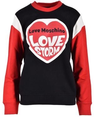 Love Moschino Sweatshirts - Rojo