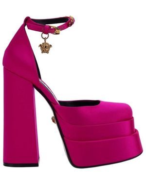 Versace Scarpe Con Tacco - Paars