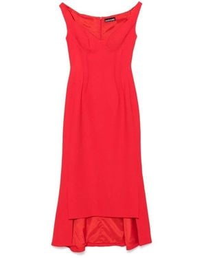 David Koma Midi Dresses - Red