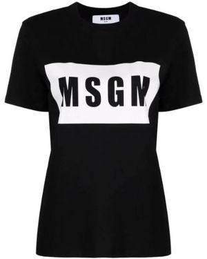 MSGM T-Shirts - Black