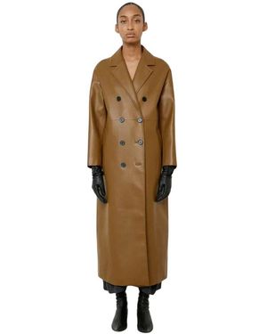 MEIMEIJ Double-Breasted Coats - Metallic